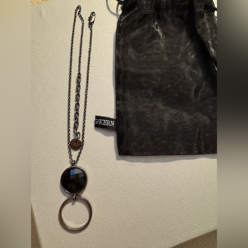 Black and Silver Necklace